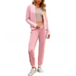 🔥👟 Conjunto de Estar por Casa para Mujer con Sudadera con Capucha y Pantalones Deportivos de Cremallera Completa – Máxima Comodidad y Estilo Casual para tu Día a Día ✨💖