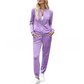 🔥👟 Conjunto de Estar por Casa para Mujer con Sudadera con Capucha y Pantalones Deportivos de Cremallera Completa – Máxima Comodidad y Estilo Casual para tu Día a Día ✨💖