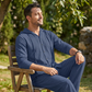 👕👖✨ Conjunto de 2 Piezas para Hombre: Camisa con Capucha y Pantalones de Lino – Comodidad, Estilo Casual y Frescura Todo el Día 🌿🌟