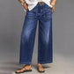 👖 Vaqueros Casual de Cintura Alta y Pierna Ancha para Mujer – Estilo Cómodo y Elegante para Todos los Días ✨💃