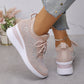 👟 Zapatillas Deportivas de Malla Transpirable con Adornos de Diamantes Imitación – Estilo, Comodidad y Brillo para tu Día a Día ✨💎