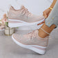 👟 Zapatillas Deportivas de Malla Transpirable con Adornos de Diamantes Imitación – Estilo, Comodidad y Brillo para tu Día a Día ✨💎
