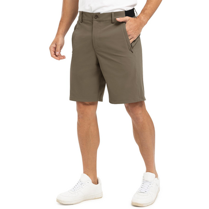 👖 Pantalones Cortos para Hombre de Color Liso – Diseño Cómodo y Casual para Todo el Día ✨🌞