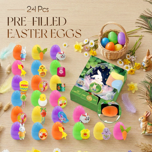 🐰 24 huevos de Pascua precargados: sorpresas de Pascua fáciles y divertidas para niños 🎉✨