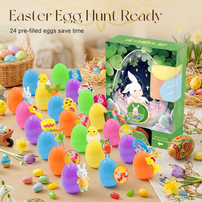🐰 24 huevos de Pascua precargados: sorpresas de Pascua fáciles y divertidas para niños 🎉✨