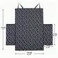 🐾 Alfombrilla Impermeable para Maletero de Coche – Protección Total para Mascotas con Parachoques 💦🚗