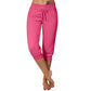 👖 Pantalones Deportivos Cortos para Mujer – Cintura con Cordón, Cómodos y Perfectos para Estar en Casa ✨🏠