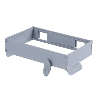 🗑️ Soporte plegable para bolsas de basura, montado en la pared, sin taladros: ahorra espacio, es fácil y conveniente ✨🏠