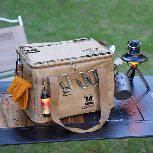 🎒 Bolsa de Almacenamiento Plegable de Gran Capacidad – Impermeable y Portátil, Ideal para Camping y Picnic ✨🏕️