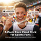 ⏰🔥 ¡50% DE DESCUENTO POR TIEMPO LIMITADO! 🇲🇽 Barra de Pintura Facial con Bandera – Anima a tu Equipo con Orgullo ✨⚽