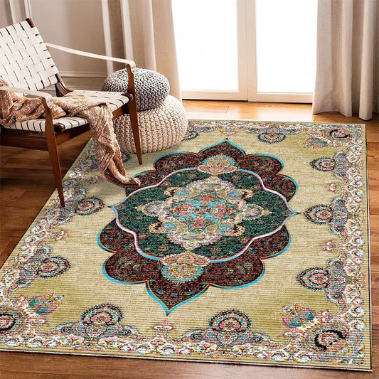 🧶 Alfombra Bohemia de Estilo Vintage – Delicada, Elegante  ✨🏡