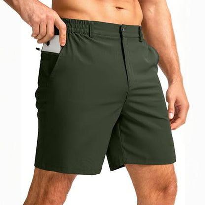 ⏰🔥 ¡50% DE DESCUENTO POR TIEMPO LIMITADO! ⛳ Pantalones cortos de golf de alto rendimiento para hombre con elasticidad en 4 direcciones: ligeros, transpirables y diseñados para la máxima comodidad 🏌️‍♂️✨