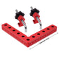 ⏰ ¡Oferta Limitada 50% OFF! 🔥 Kit de Soporte de Posicionamiento 90° con Abrazaderas en Ángulo Recto – Precisión y Estabilidad en Cada Proyecto 🛠️📐✨