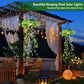 ⏰🔥 ¡OFERTA 50% OFF! 🌿✨ Luz Colgante Solar de Hiedra Artificial – Jardín Encantador, Iluminación Cálida y Decoración Exterior Sin Cables 🏡💡
