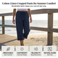 ⏰🔥 ¡50% DE DESCUENTO POR TIEMPO LIMITADO! 👖 Pantalones Cortos de Algodón y Lino – Frescos, Cómodos y Perfectos para Mujer ✨🌿