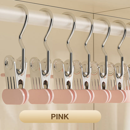 ⏰ ¡Oferta Limitada 50% OFF! 🧺 Pinzas para Ropa Multifuncionales con Gancho – Seca, Organiza y Ahorra Espacio Fácilmente ✨🏠