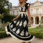 ⏰ ¡Oferta Limitada 50% OFF! 👗 Vestido Maxi Fluido con Estampado Barroco y Escote en V para Mujer – Elegancia y Comodidad Todo el Día 🏖️✨