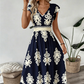 ⏰ ¡Oferta Limitada 50% OFF! 👗 Vestido Maxi Fluido con Estampado Barroco y Escote en V para Mujer – Elegancia y Comodidad Todo el Día 🏖️✨