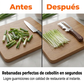 ⏰🔥 ¡50% DE DESCUENTO POR TIEMPO LIMITADO! 🥬 Cortador 3 en 1 – Rebanador, Pelador y Triturador de Verduras Fácil y Rápido ✨🍴