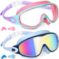 ⏰🔥 ¡50% DE DESCUENTO POR TIEMPO LIMITADO! 🏊‍♀️💧 Gafas de Natación Antivaho – Visión Clara y Comodidad Total ✨👓