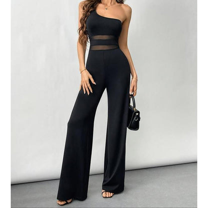 ⏰🔥 ¡50% DE DESCUENTO POR TIEMPO LIMITADO! 👗 Mono de Un Solo Hombro – Estilo Moderno, Cómodo y Elegante para Cada Ocasión ✨🌸
