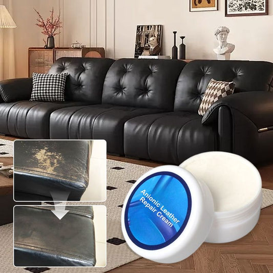 ⏰🔥 ¡50% DE DESCUENTO POR TIEMPO LIMITADO! ✨ Crema aniónica para el cuidado y reparación del cuero: restaura, protege y da brillo a tus bolsos y zapatos 👜👞
