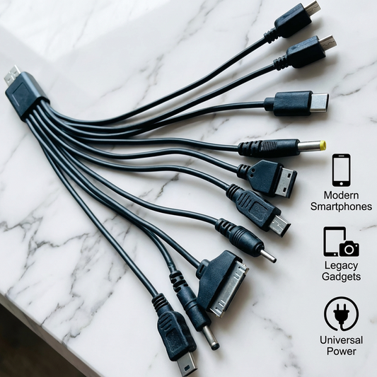 ⏰🔥 ¡50% DE DESCUENTO POR TIEMPO LIMITADO! 🔌 Cable de Carga USB Universal 10 en 1 – Rápido, Versátil y Perfecto para Todos Tus Dispositivos ⚡✨