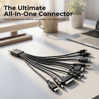 ⏰🔥 ¡50% DE DESCUENTO POR TIEMPO LIMITADO! 🔌 Cable de Carga USB Universal 10 en 1 – Rápido, Versátil y Perfecto para Todos Tus Dispositivos ⚡✨