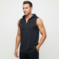 ⏰🔥 ¡50% DE DESCUENTO POR TIEMPO LIMITADO! 🏋️‍♂️💪 Camiseta Sin Mangas con Capucha – V-Cuello y Estilo Deportivo para Hombres ✨🔥