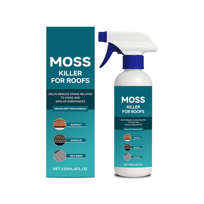 ⏰🔥 ¡50% DE DESCUENTO POR TIEMPO LIMITADO! 🌿 Spray Limpiador Multisuperficie – Elimina Musgo y Algas de Tejados Fácilmente 🏠✨