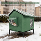 ⏰🔥 ¡50% DE DESCUENTO POR TIEMPO LIMITADO! 🐱🏡 Casita Elevada para Gatos – Impermeable, Aislada y Plegable para Exterior 🌧️✨
