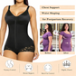 👗 ¡OFERTA POR TIEMPO LIMITADO 50% DE DESCUENTO! 🍃 Body de Control de Abdomen con Cremallera para Mujer – Compresión 360°, Doble Cierre, Tiras Ajustables y Antideslizante ✨