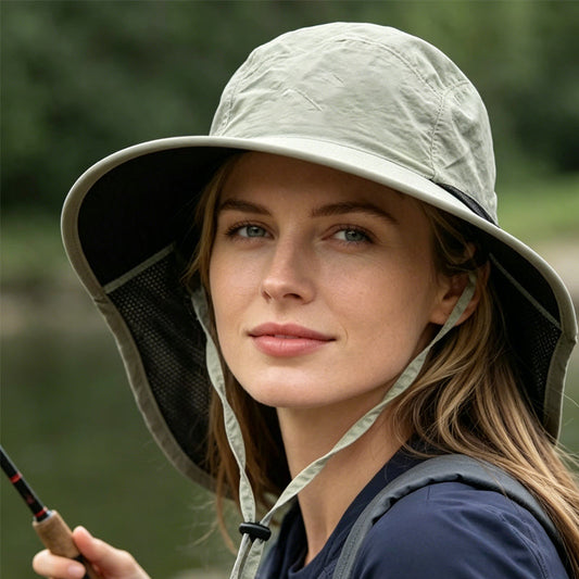 🧢 ¡OFERTA LIMITADA 50% DE DESCUENTO! ☀️ Sombrero de Cubo Plegable Unisex – UPF 50+, Transpirable, Correa Ajustable y Portátil ✨