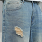 ⏰🔥 ¡50% DE DESCUENTO POR TIEMPO LIMITADO! 👖 Jeans oversize de pierna recta rasgados para hombre: modernos, cómodos y listos para el estilo urbano ✨🕶️