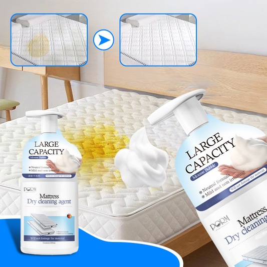 🛏️✨ ¡OFERTA 50% OFF! Limpiador Potente de Manchas Amarillas para Colchones – Limpieza Profunda Sin Agua y Sin Esfuerzo 🌿🔥