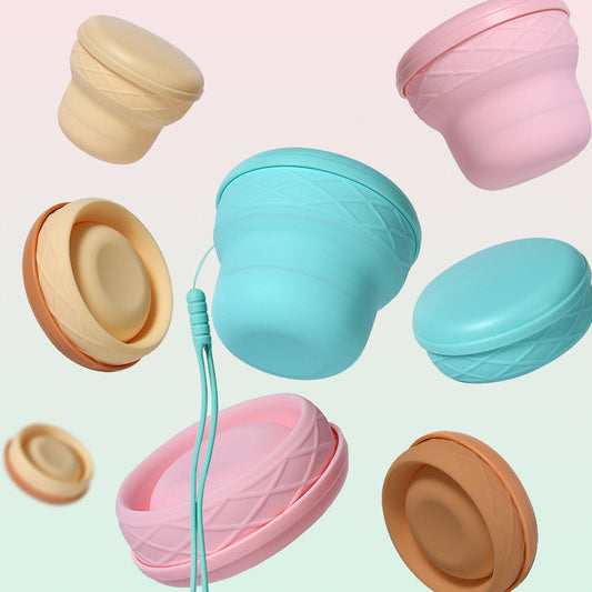 ⏰🔥 ¡50% DE DESCUENTO POR TIEMPO LIMITADO! 🥤✨ Vaso de Viaje Plegable de Silicona – Ligero, Antigoteo y Fácil de Llevar 🌿💖
