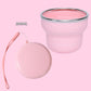 ⏰🔥 ¡50% DE DESCUENTO POR TIEMPO LIMITADO! 🥤✨ Vaso de Viaje Plegable de Silicona – Ligero, Antigoteo y Fácil de Llevar 🌿💖