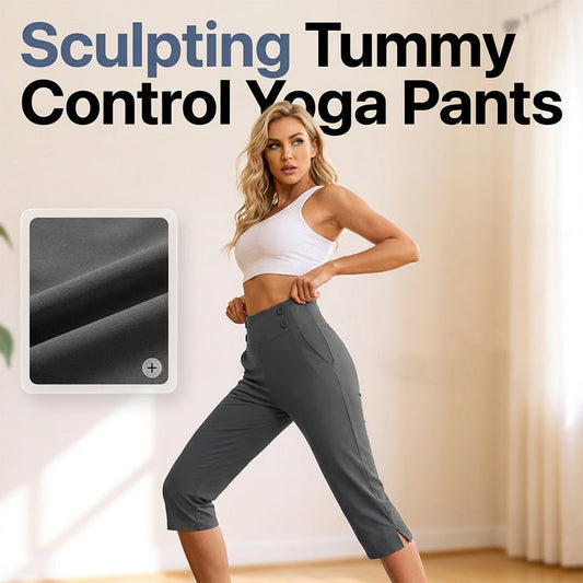 ⏰🔥 ¡50% DE DESCUENTO POR TIEMPO LIMITADO! 🧘‍♀️ Pantalones de Yoga Elegantes – Moldea tu Cintura y Luce Estilizada 💖✨