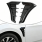 🏎️ ¡50% DE DESCUENTO AHORA! 🔥 Pegatinas para las rejillas de ventilación laterales del guardabarros del coche: diseño deportivo y protección contra arañazos. Embellecedor decorativo universal de TPU ✨
