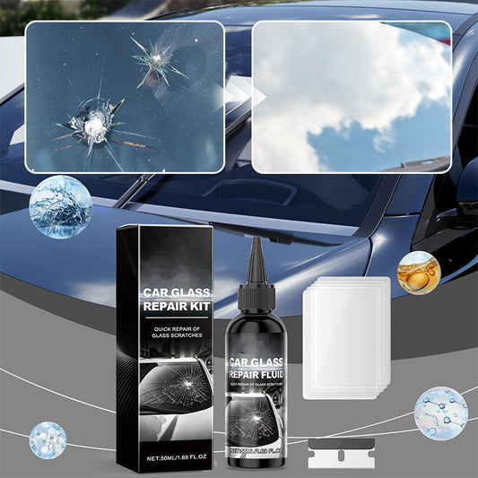 ⏰🔥 ¡50% DE DESCUENTO POR TIEMPO LIMITADO! 🚗 Kit de Reparación de Grietas en Parabrisas – Rápido, Fácil y Eficaz ✨🛠️