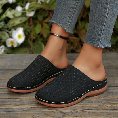 💐¡50% de descuento! Mules sin cordones para mujer: comodidad diaria, fáciles de poner y quitar 🌸🦶【Oferta limitada】