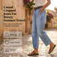 👖 ¡50% DE DESCUENTO POR TIEMPO LIMITADO! ✨ Vaqueros Cortos Acampanados para Mujer – Cintura Alta, Pierna Ancha, Estilo Vintage ✨