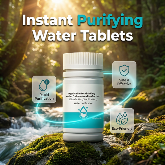 ⏰🔥 ¡50% DE DESCUENTO POR TIEMPO LIMITADO! 💧 Tabletas Purificadoras de Agua – Agua Segura y Limpia al Instante ✨