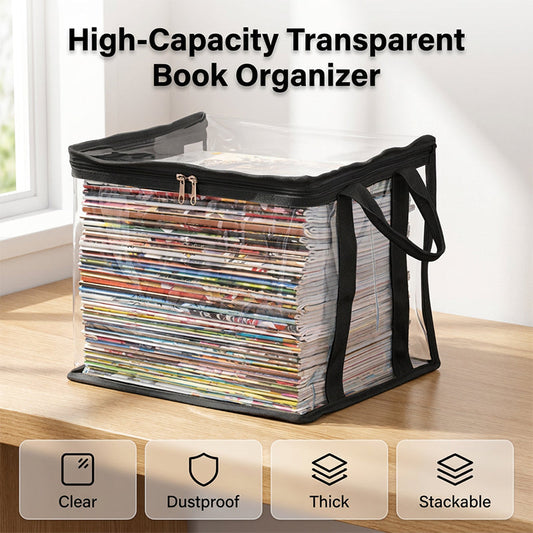 ⏰🔥¡50 % DE DESCUENTO POR TIEMPO LIMITADO! 🏠 Bolsa de almacenamiento transparente de gran capacidad, a prueba de polvo y humedad: ideal para ropa, juguetes, libros y mucho más ✨