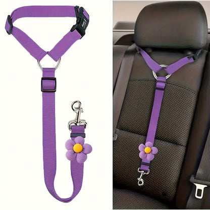 ⏰🔥 ¡50% DE DESCUENTO POR TIEMPO LIMITADO! 🐶 Cinturón de Seguridad 2 en 1 – Protege a tu Perro en el Auto y en Paseos 🌟✨