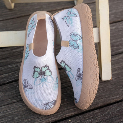 👟 ¡OFERTA POR TIEMPO LIMITADO 50% DE DESCUENTO! 🦋 Mocasines Mujer Antideslizantes – Suela Gruesa, 4 Diseños, Tallas 36-43 🌿