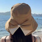 ⏰🔥 ¡50% DE DESCUENTO POR TIEMPO LIMITADO! 👒 Sombrero de Sol de Mujer – Amplio Borde y Lindo Lazo Bowknot ✨🌞