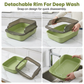 ⏰🔥 ¡50% DE DESCUENTO POR TIEMPO LIMITADO! 🗑️ Caja de Basura Semicerrada – Limpieza y Comodidad sin Salpicaduras ✨🏠
