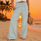 👖✨ ¡OFERTA 50% OFF! Pantalones de Mujer de Pierna Ancha con Cintura Elástica – Cómodos, Frescos y Elegantes para el Día a Día 💖
