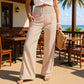 👖✨ ¡OFERTA 50% OFF! Pantalones de Mujer de Pierna Ancha con Cintura Elástica – Cómodos, Frescos y Elegantes para el Día a Día 💖